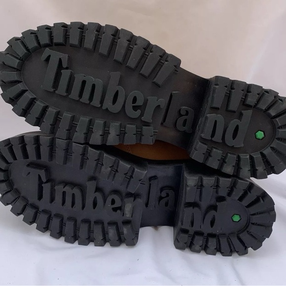 Timberland Women’s Sky 6-Inch 7.5 Lace Up Wheat Nubuck Leather Platform Boots - Picture 5 of 10